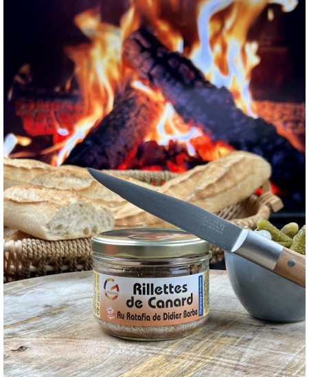 Rillettes de Canard au Ratafia